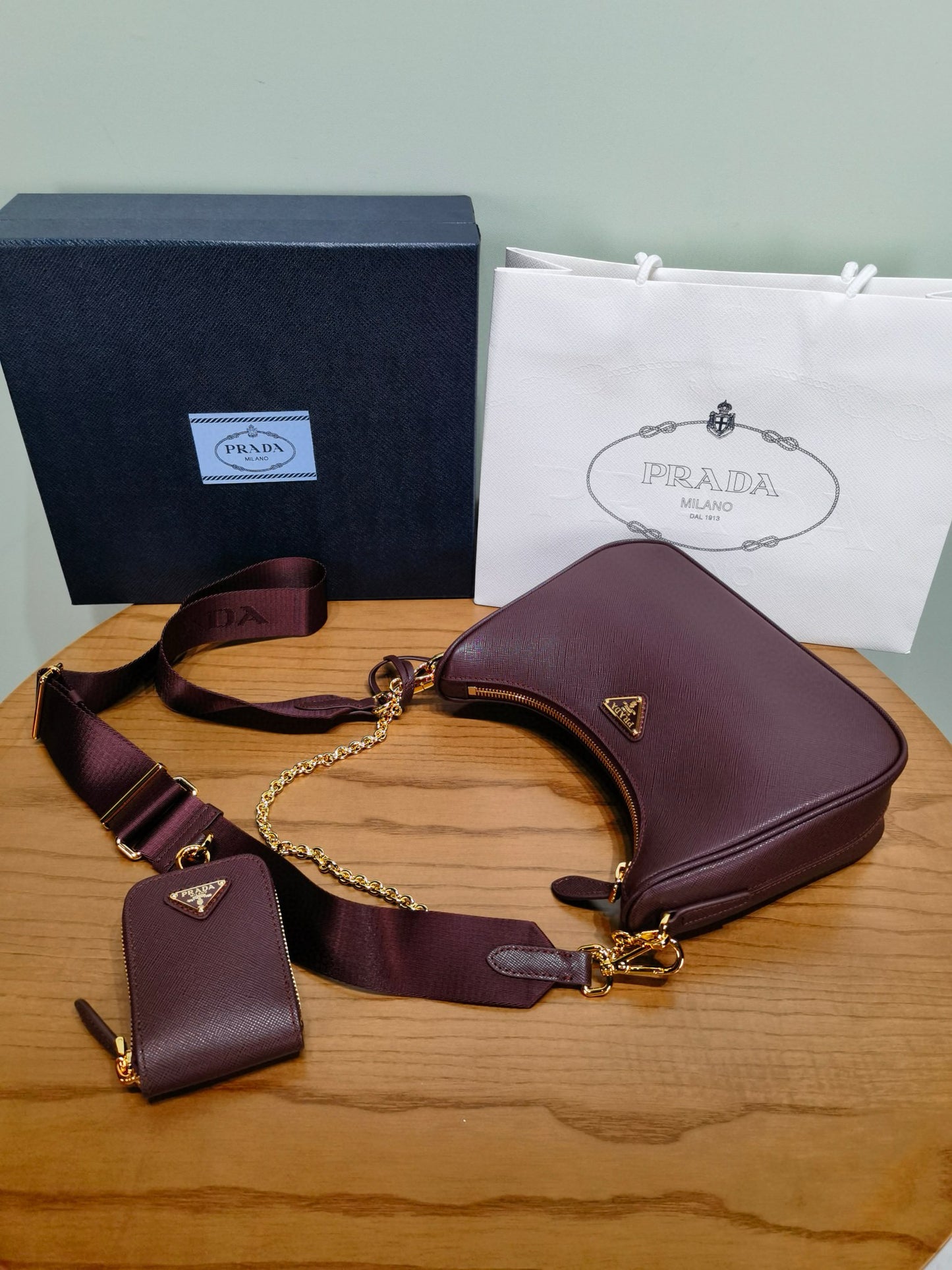 Prada 3 in 1 Cross Body Bag