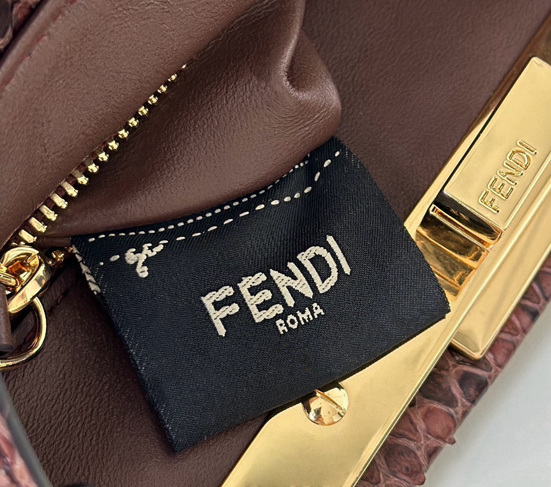 Fendi Peekaboo Bag (Python leather)