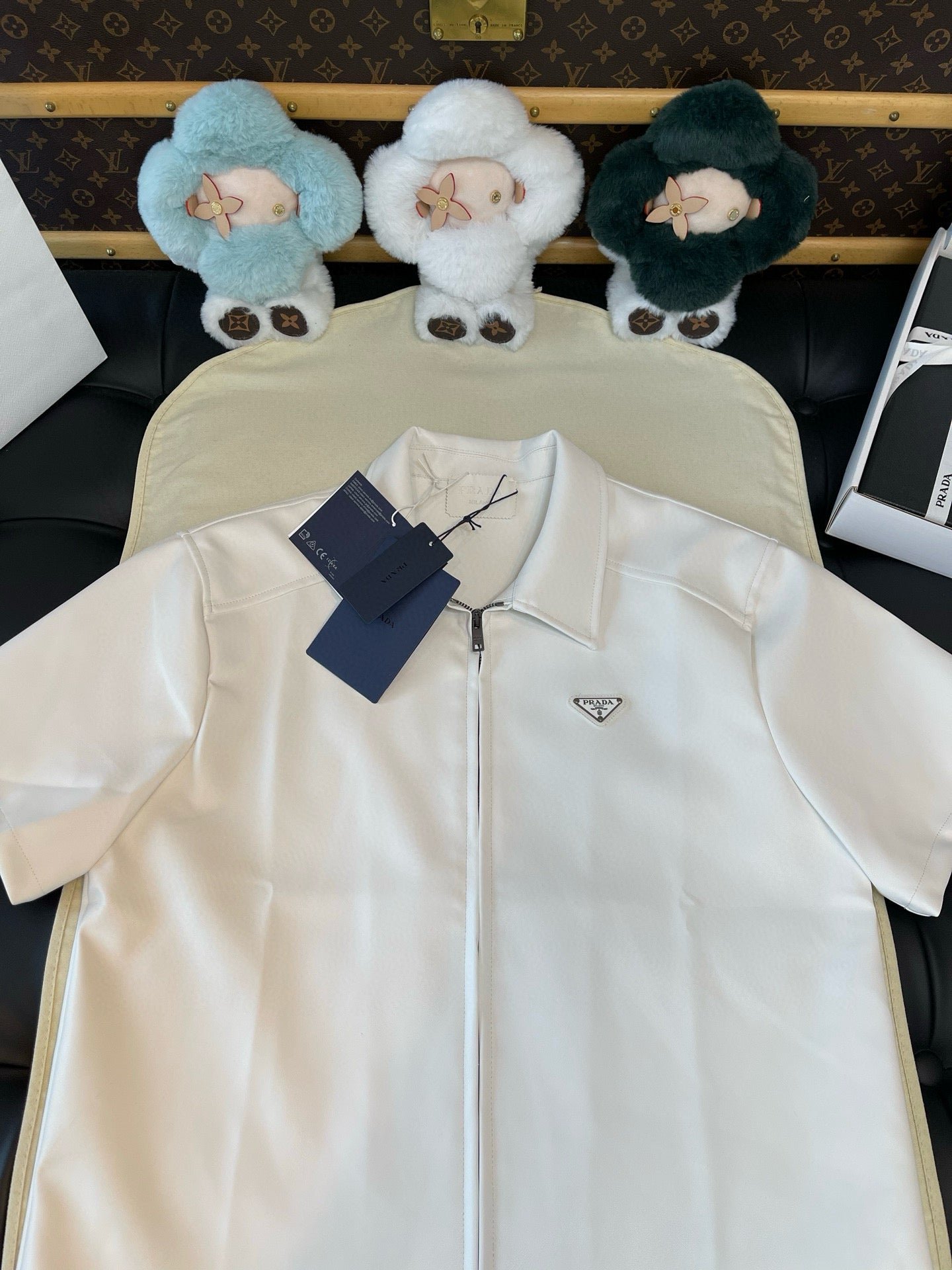 Prada Leather Shirt