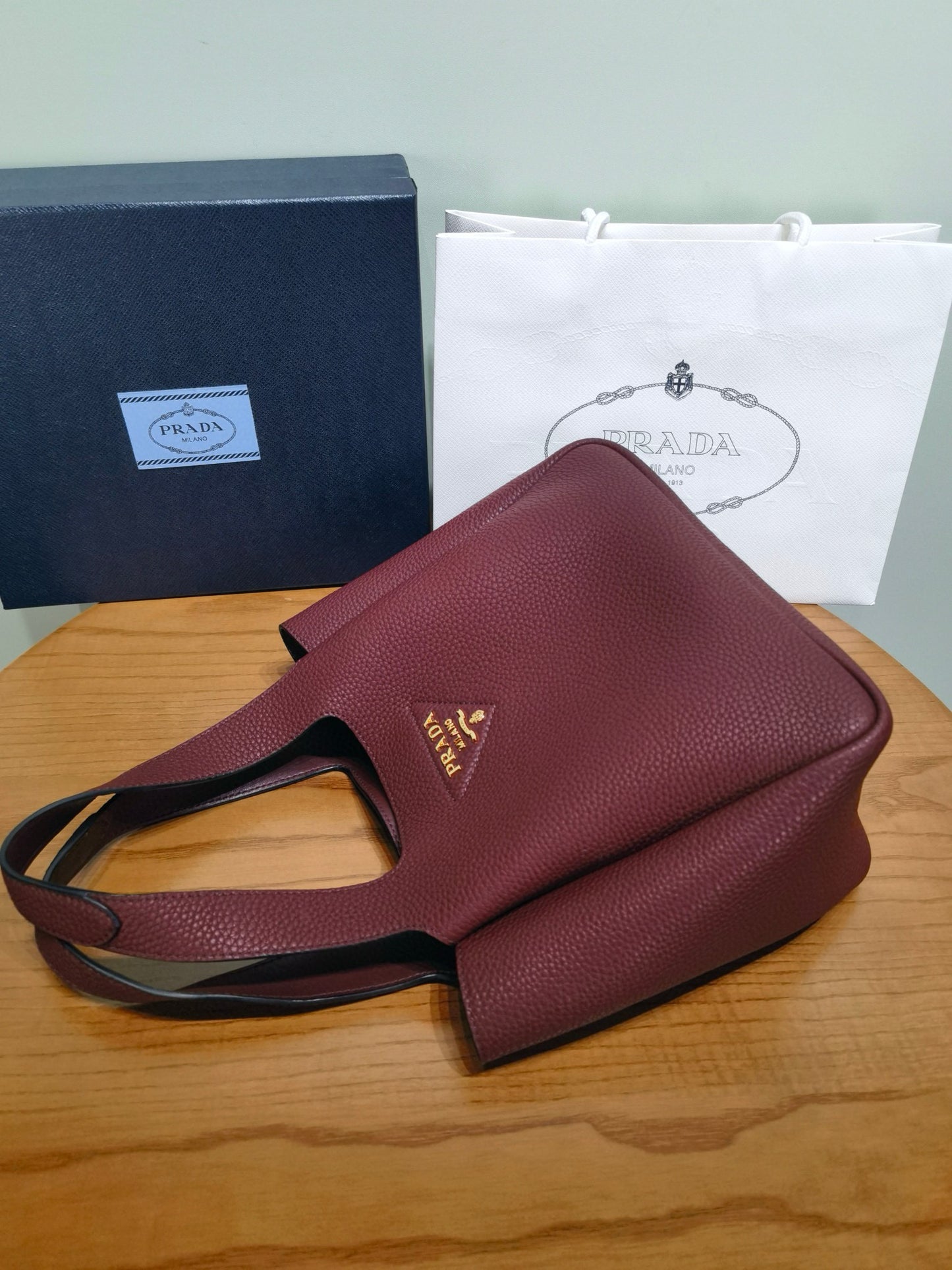 Prada Tote Basket Bag