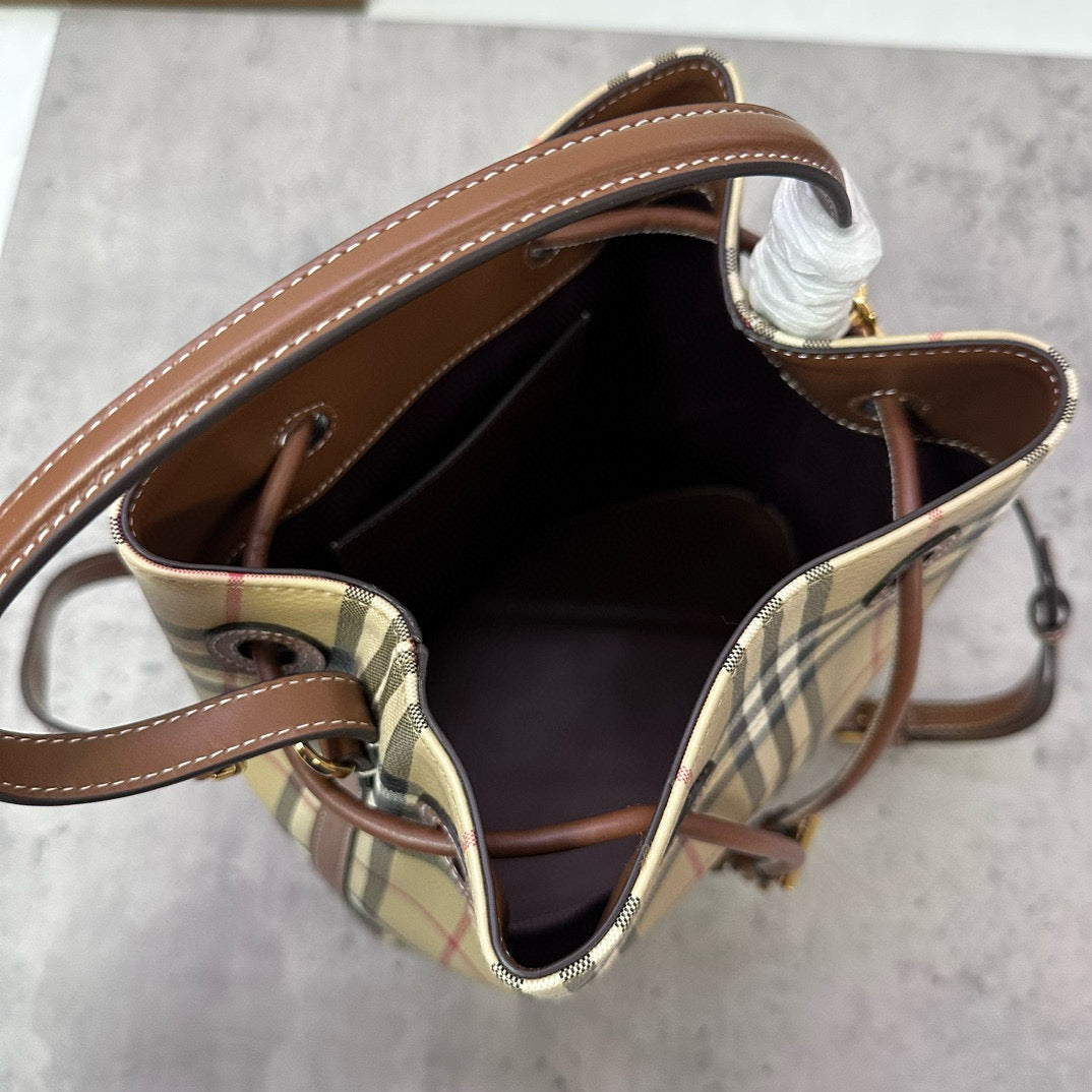 BBR Check Bucket Bag