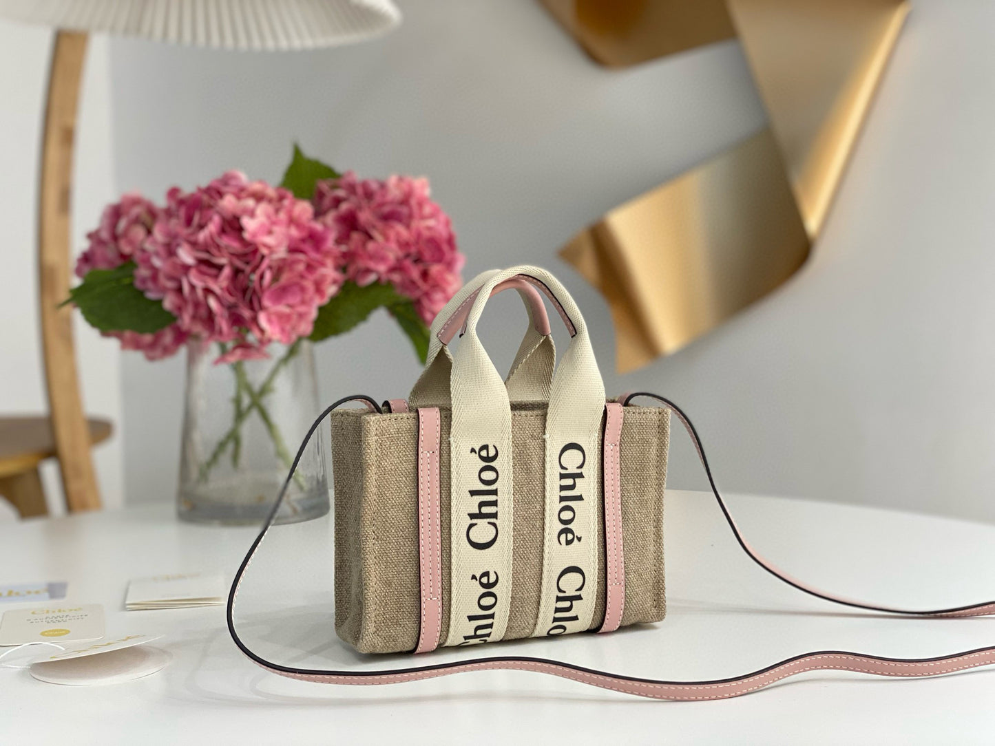 Chloe Woody Tote Bag