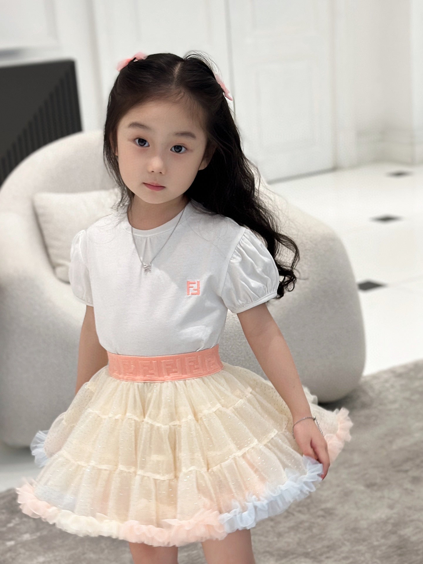 Fendi Shirt/Skirt Set