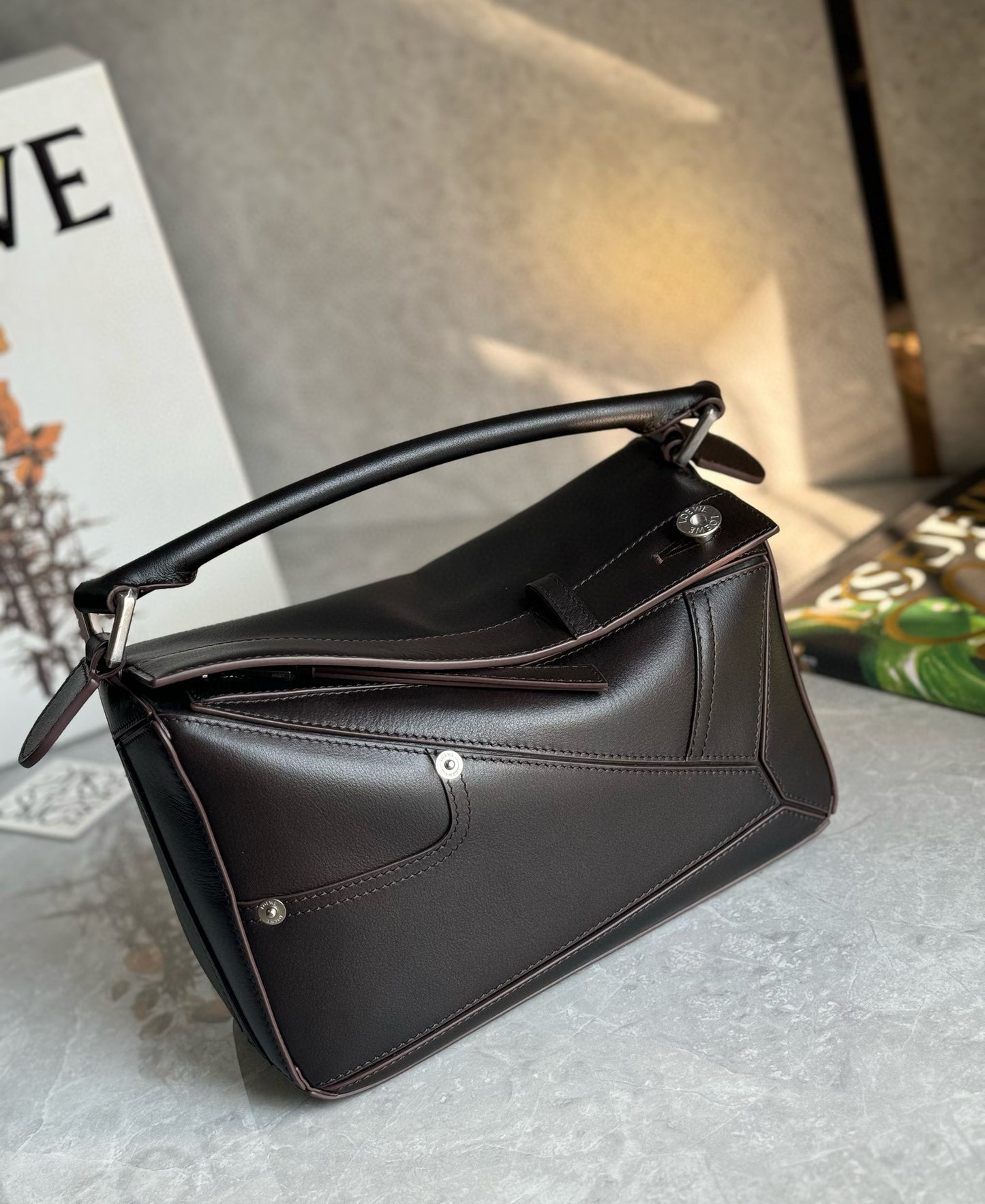 Loewe Puzzle Panta Shoulder Bag(24x10.5x16.5cm)