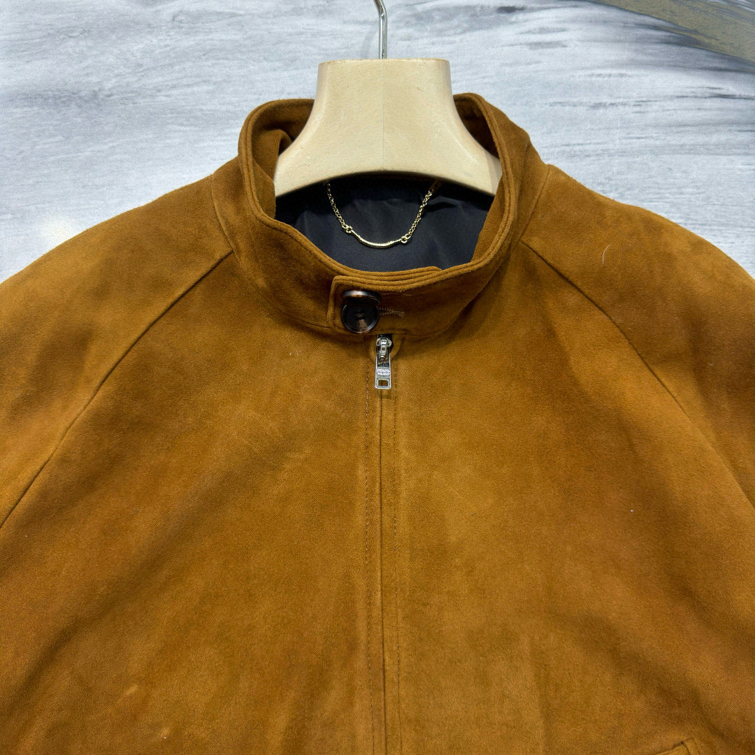 Prada Suede Bomber Jacket