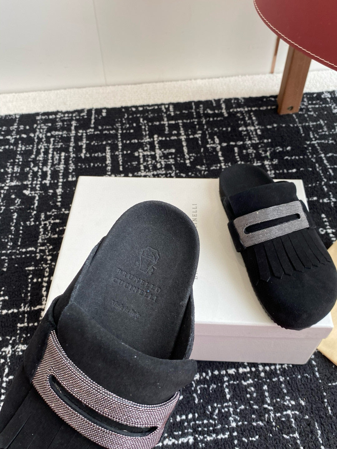 Brunello Cucinelli Sabot Loafers