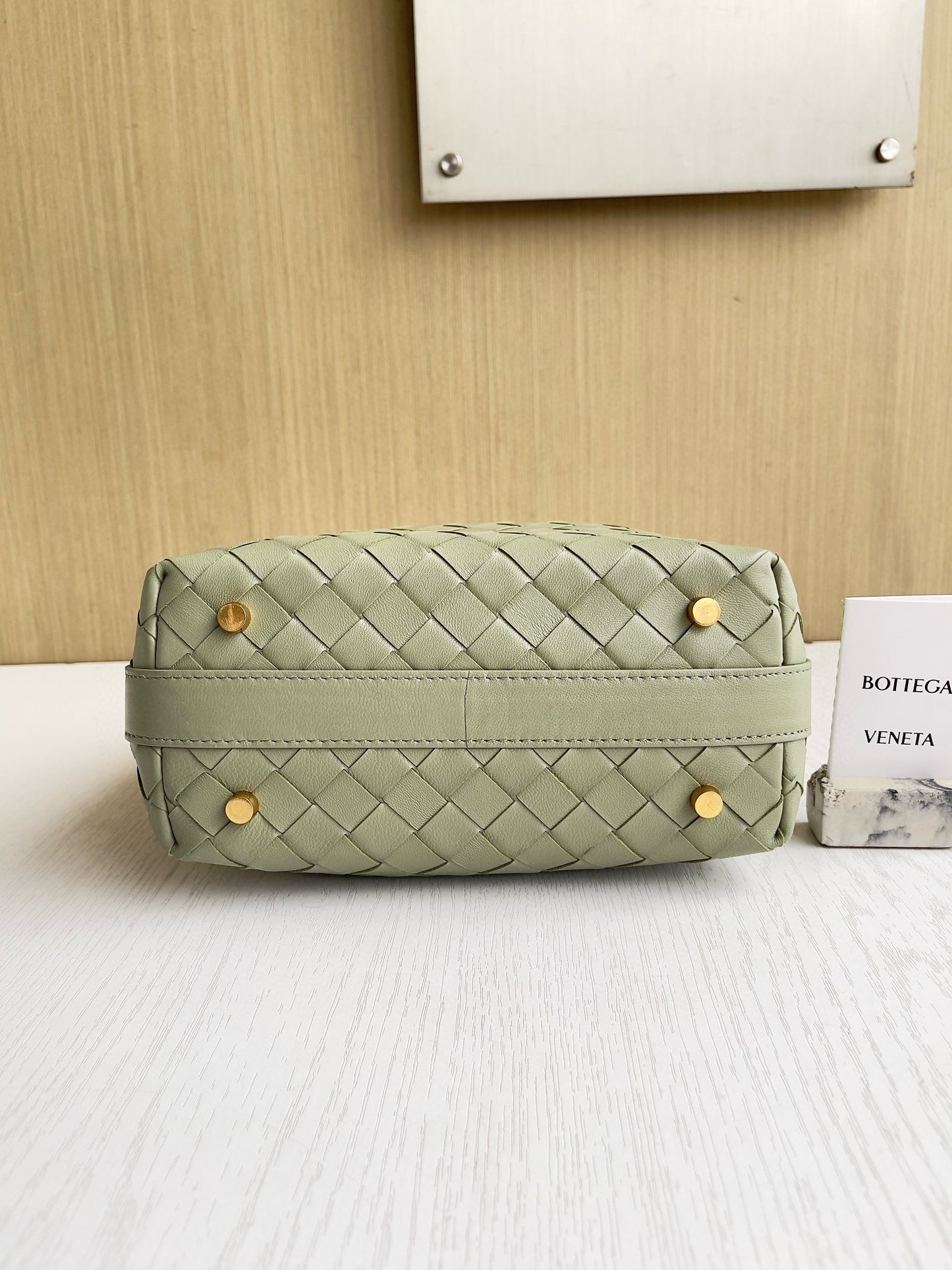BV Wallace Intrecciato Shoulder Bag