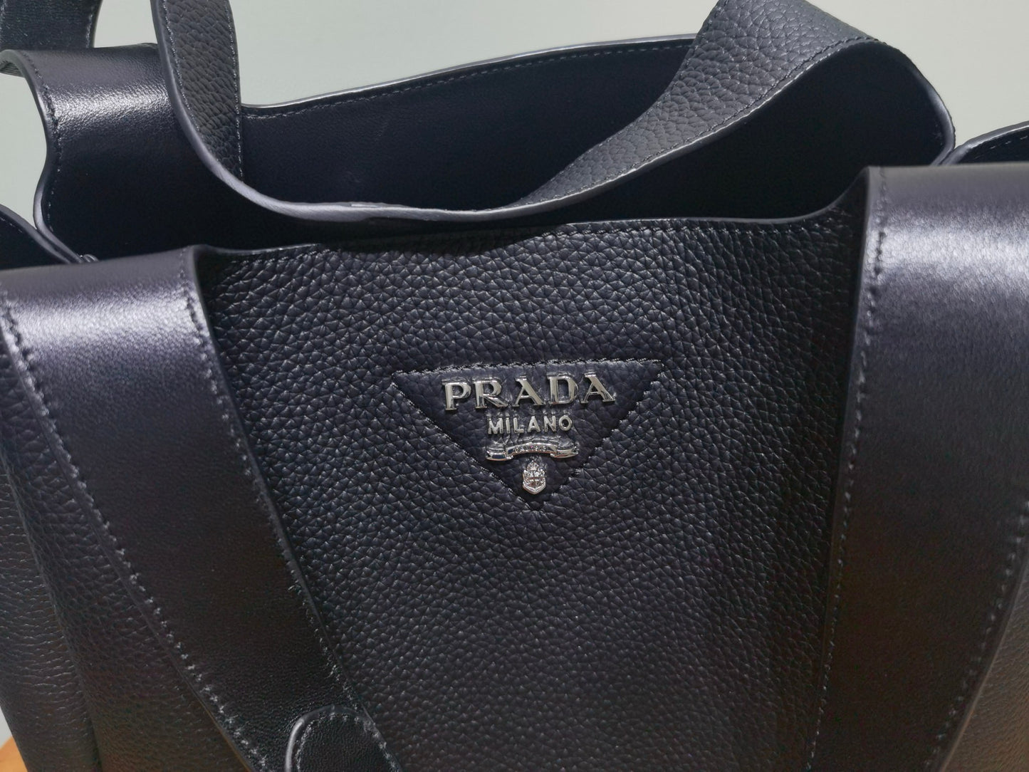 Prada Tote Basket Handbag