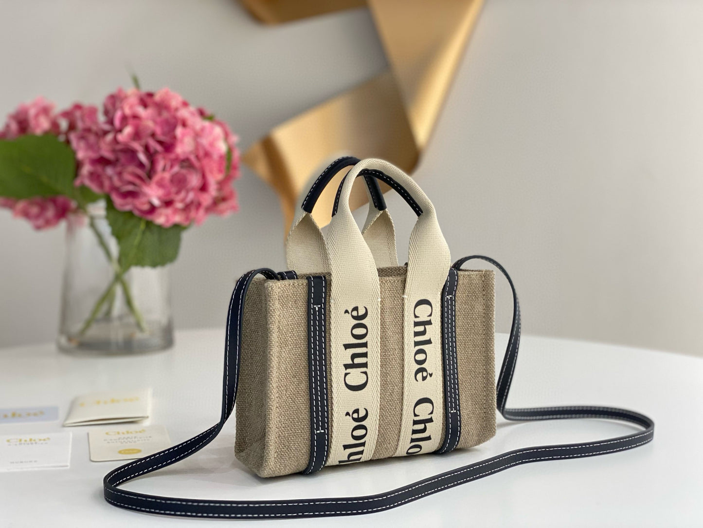 Chloe Woody Tote Bag