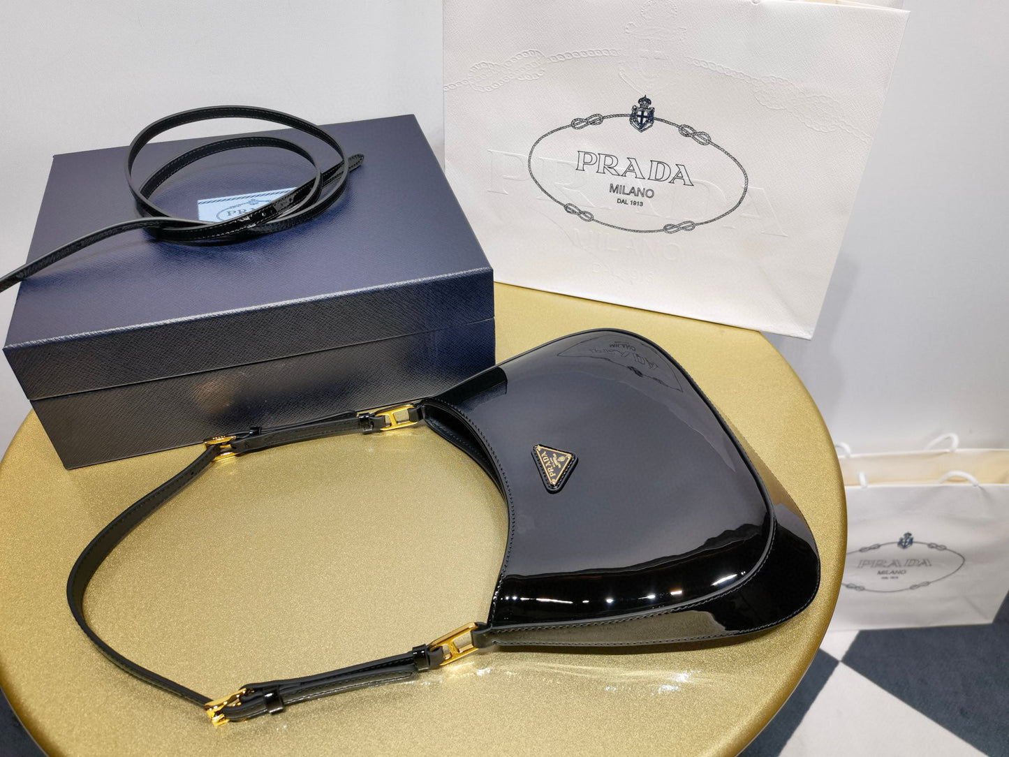 Prada Cleo Shoulder Bag