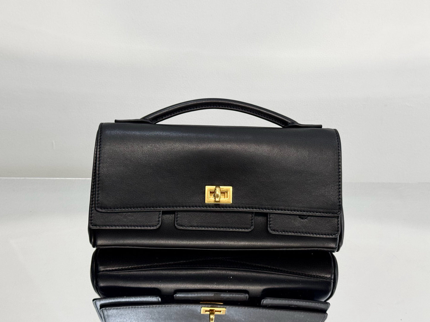 BLCG BelAir Leather Shoulder Bag(26.9x13.9x5.3cm)
