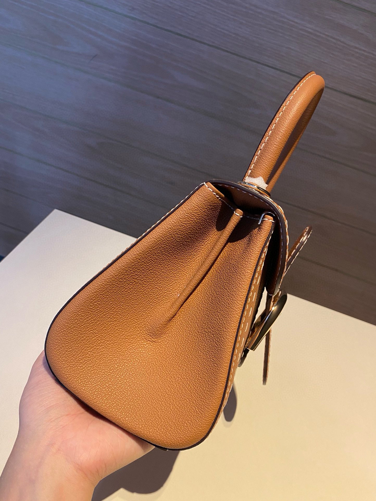 Delvaux Brillant Mini Surpique Handbag