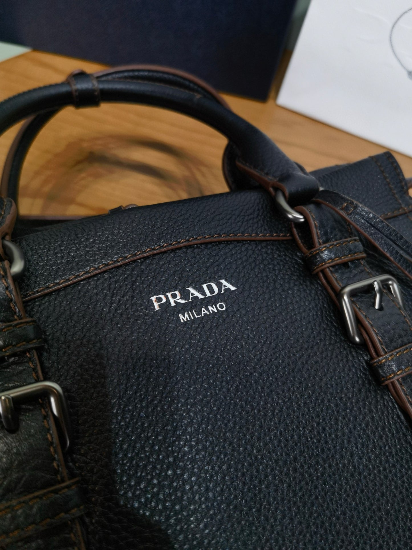 PD Bonnie Leather Tote Bag 35x22x11cm