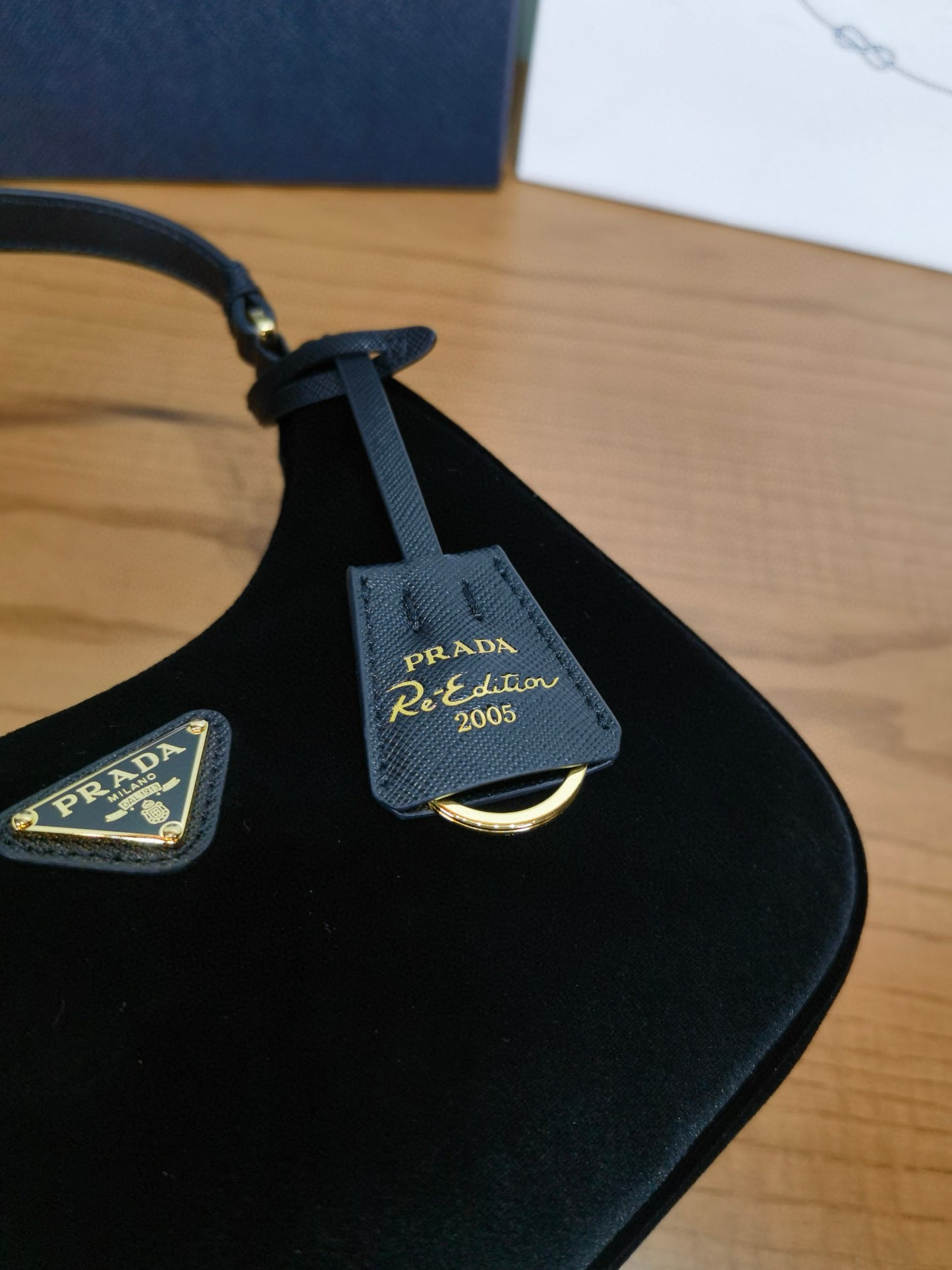 PD 2005 Velvet & Saffiano Mini Bag