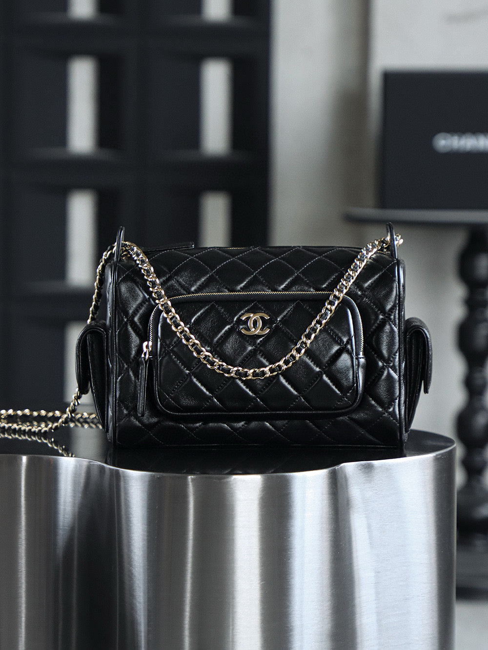 Chanel 24K Camera Bag (Large)