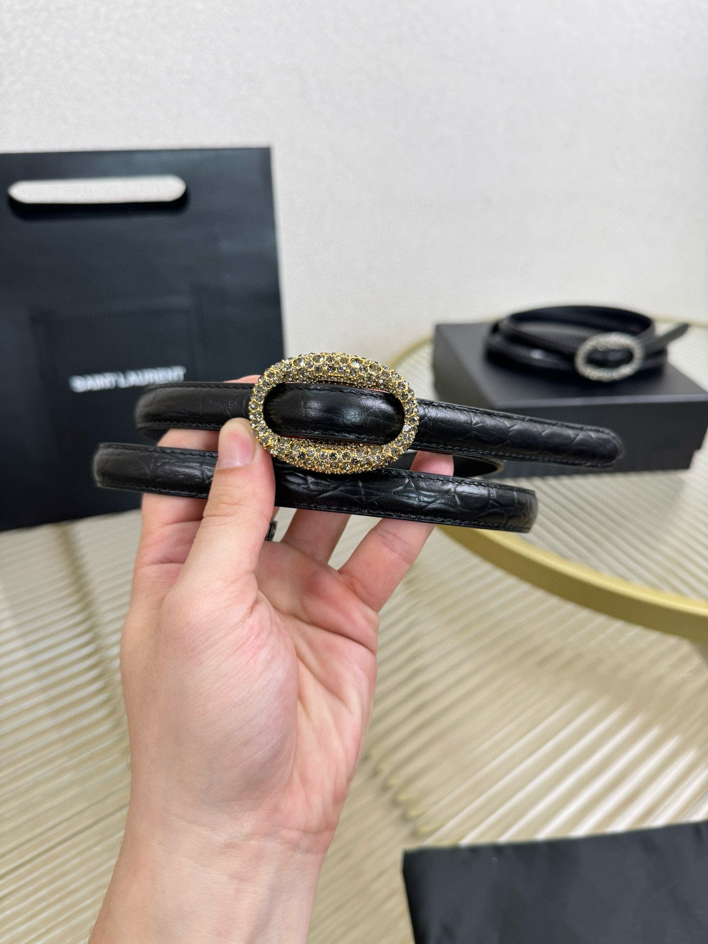 Saint Laurent Belt