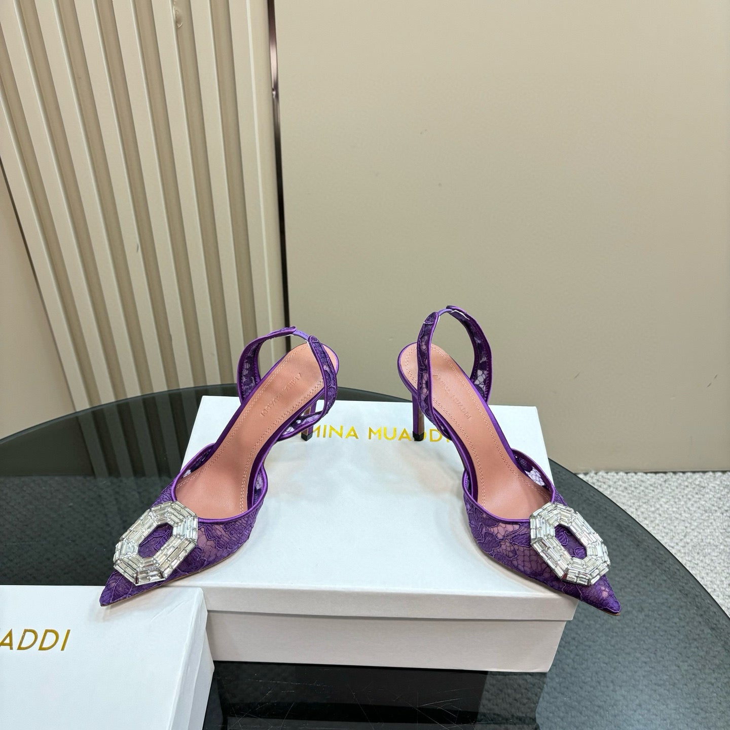 Amina Muaddi Heels