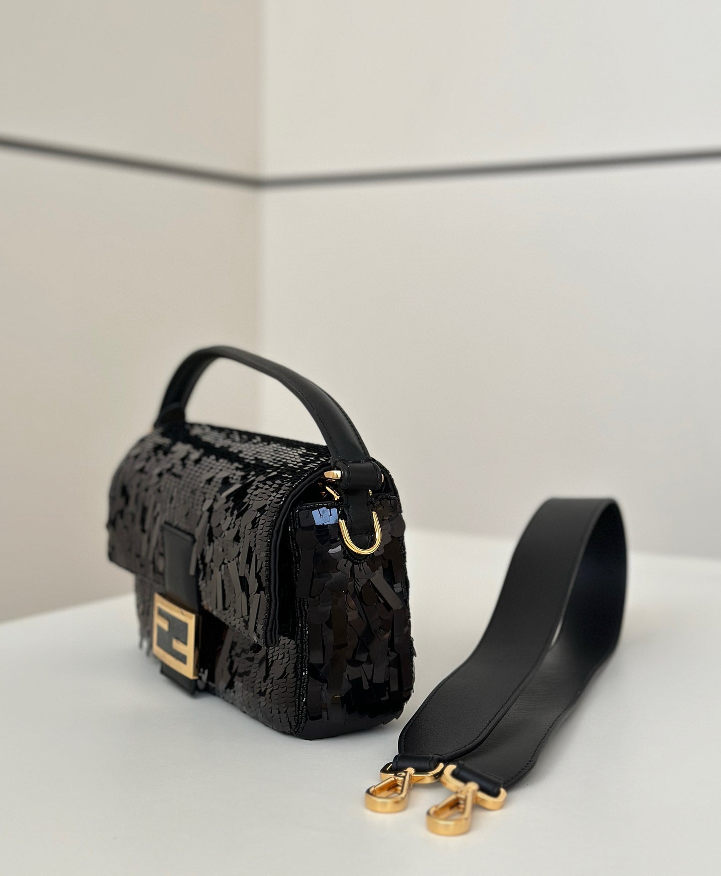 Fendi Baguette Sequins Bag
