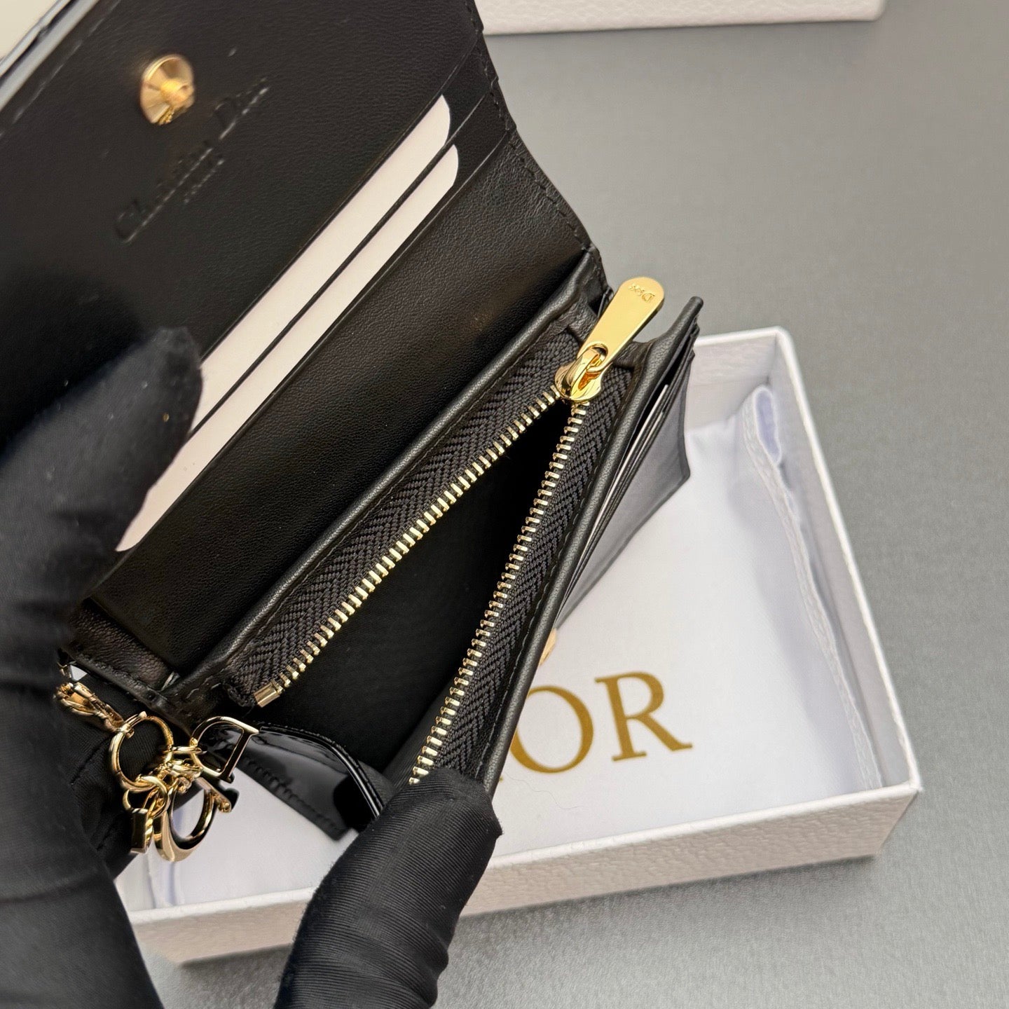 Dior Lady Gardenia Wallet