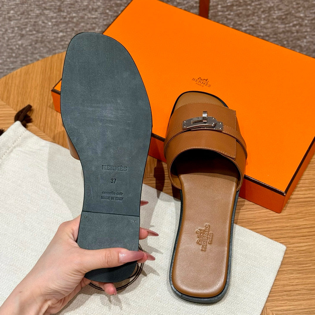 Hermes Slippers