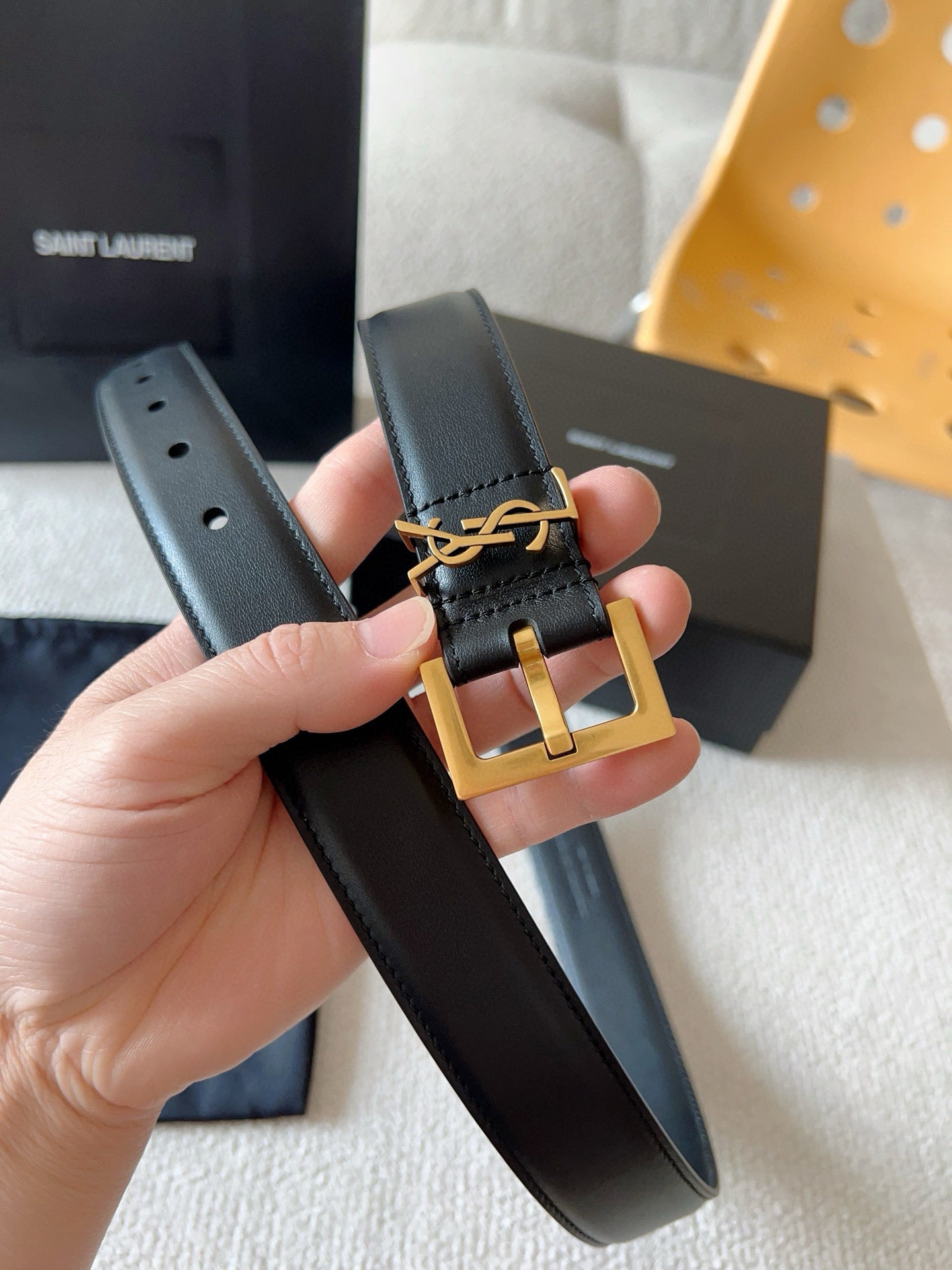 Saint Laurent Belt