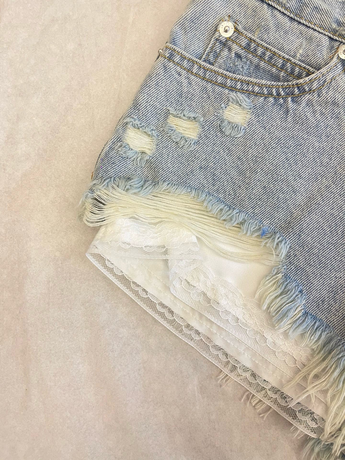 Alexander Wang Denim Shorts