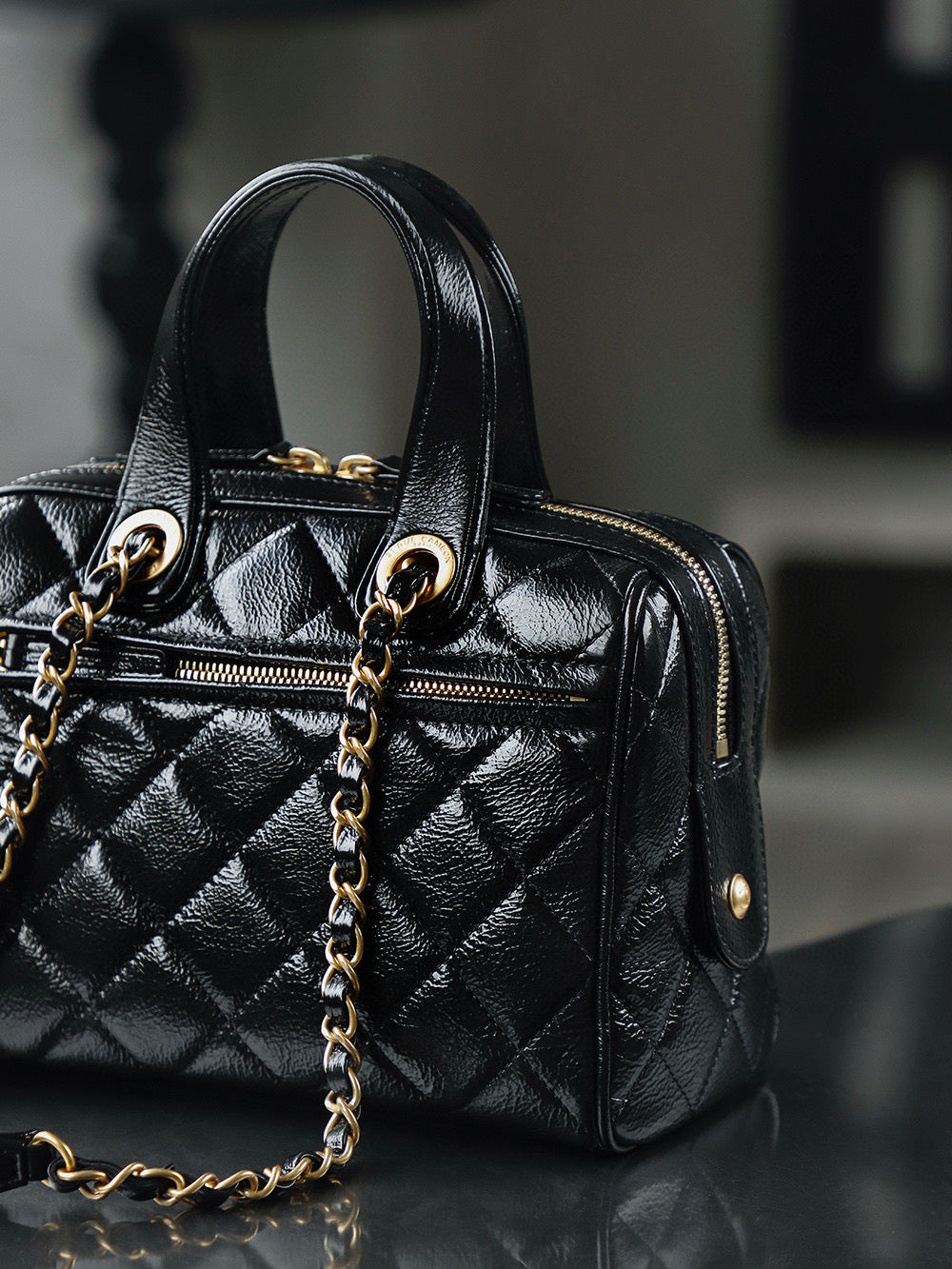 Chanel 25A Bowling Bag (small)