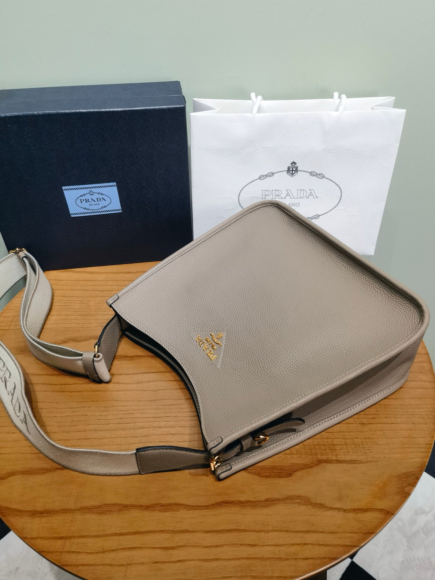 Prada Hobo Bag 30x28x12cm