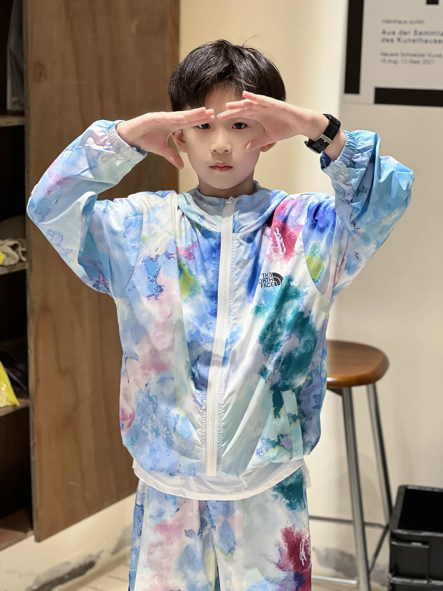 The North Face Jacket/Short Pant Set