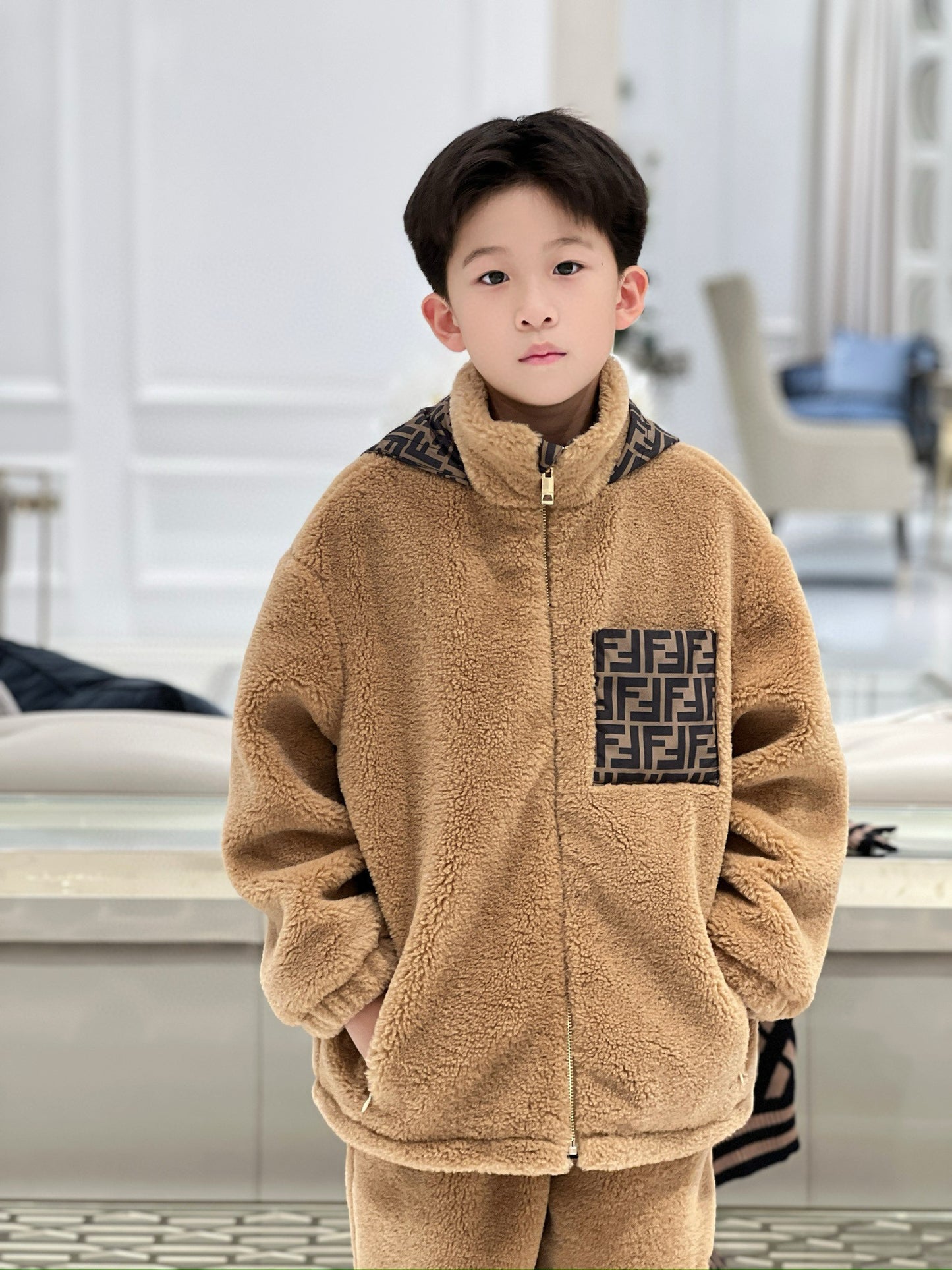 Fendi Jacket/Long Pant Set