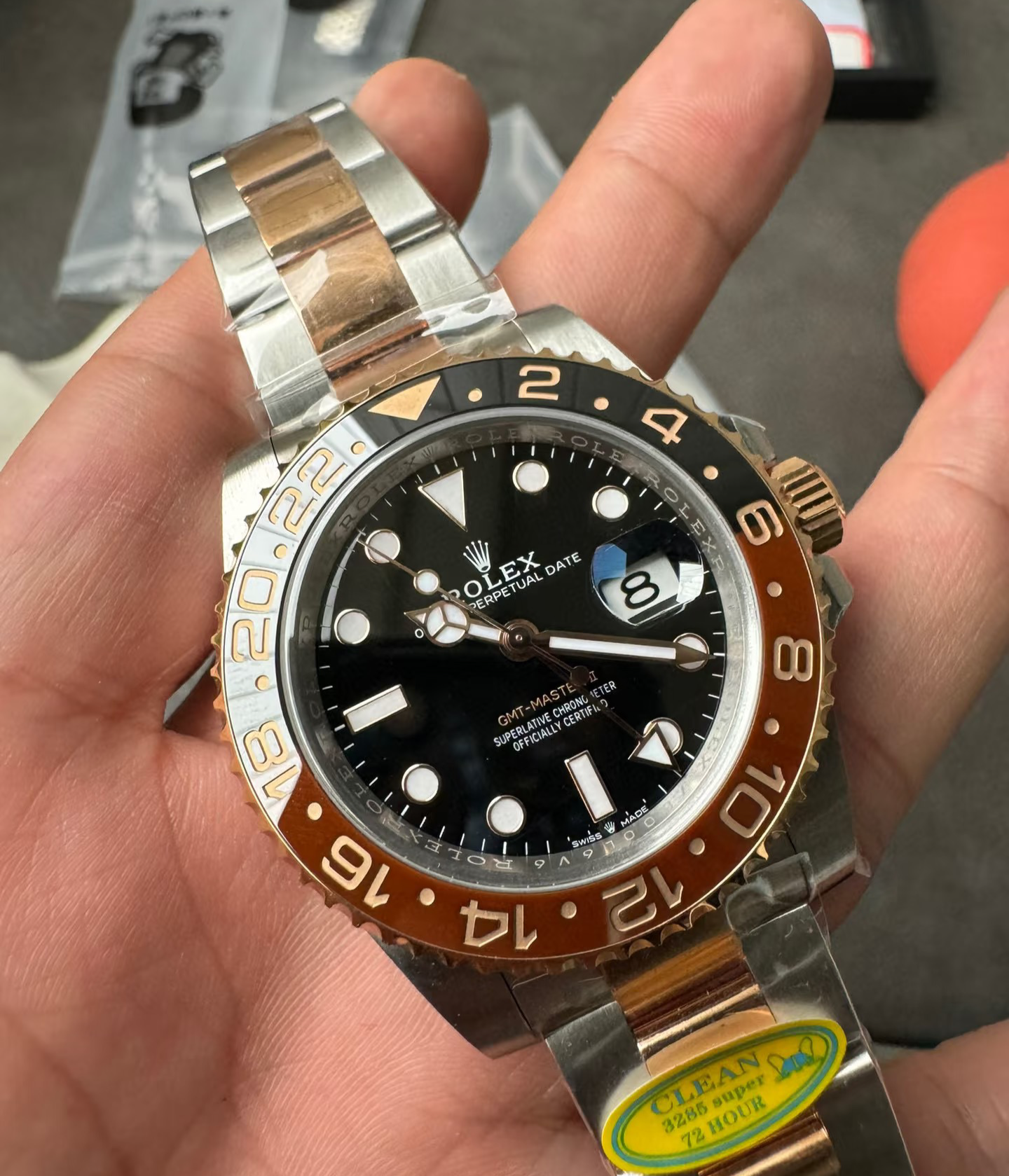 Rolex GMT Master II (Root beer)