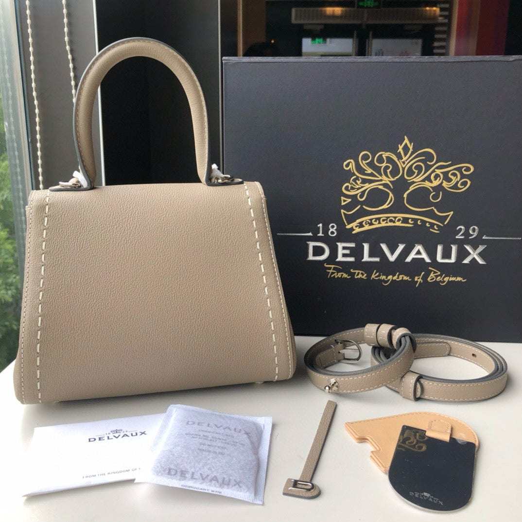 Delvaux Brillant Mini Surpique Handbag