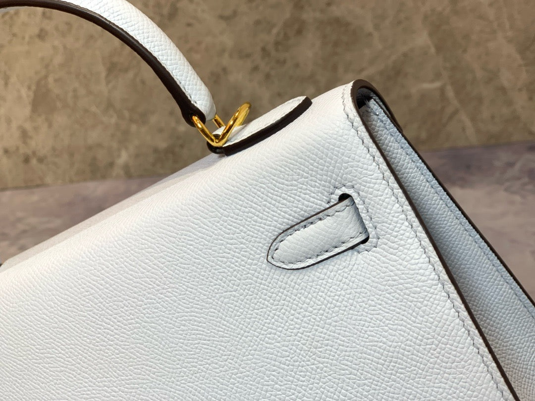 Hermes Kelly 25cm, 08, Epsom