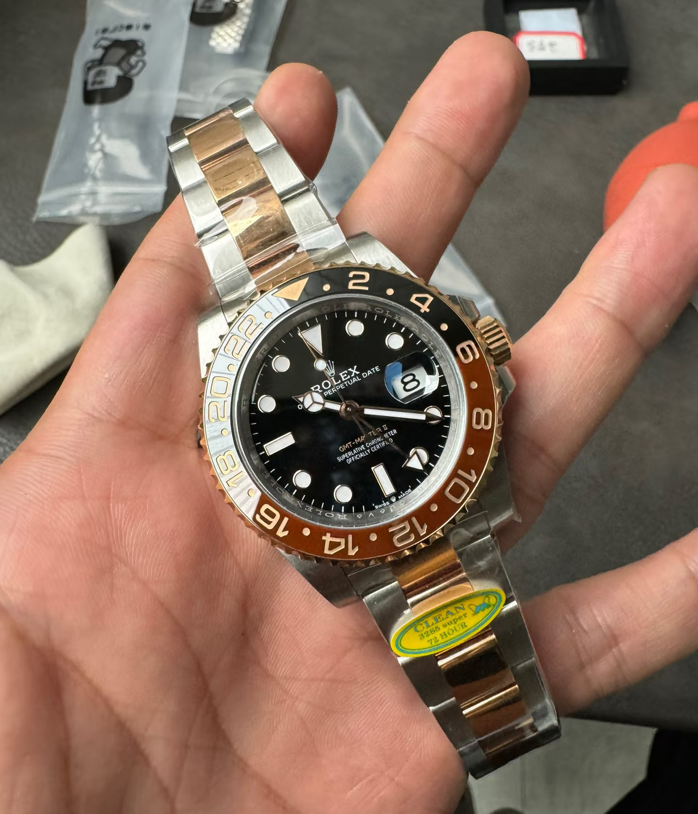 Rolex GMT Master II (Root beer)
