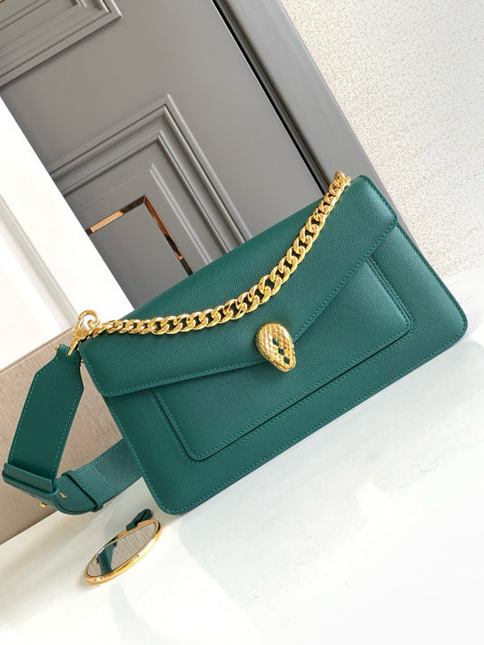 Bvlgari Serpenti East-West Maxi Chain Bag