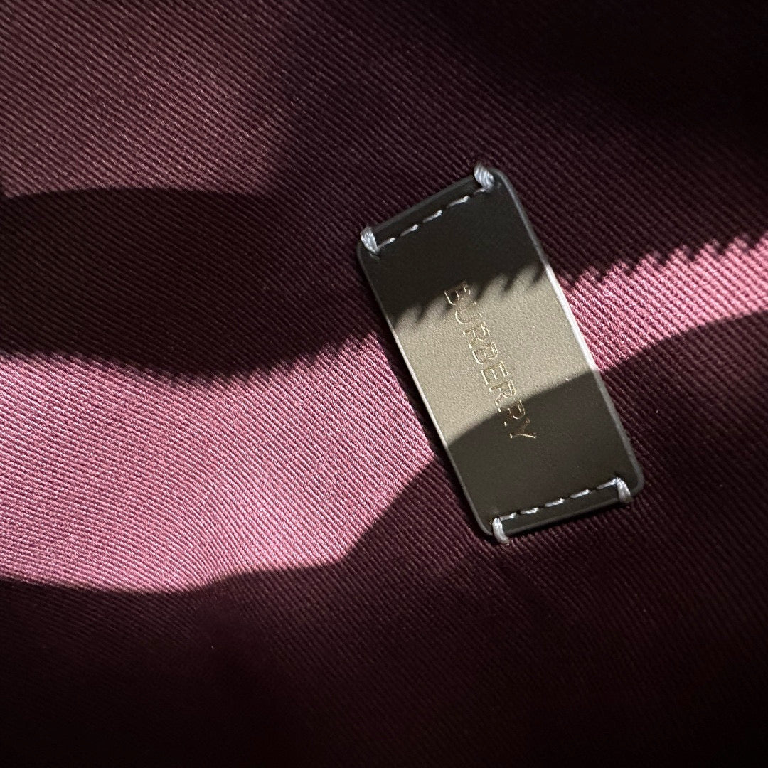 Burberry Medium Check Bowling Bag