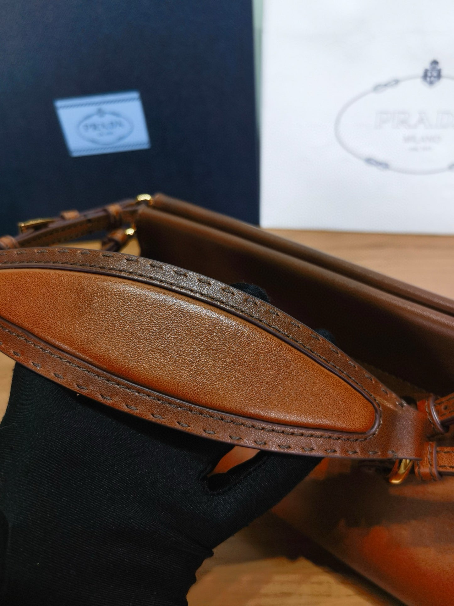 Prada Enchaine Shoulder Bag