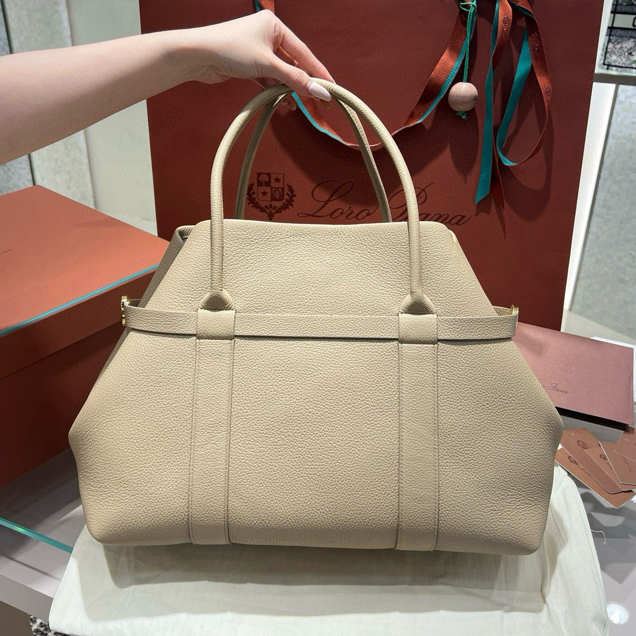 Loro Piana Ghiera Handbag