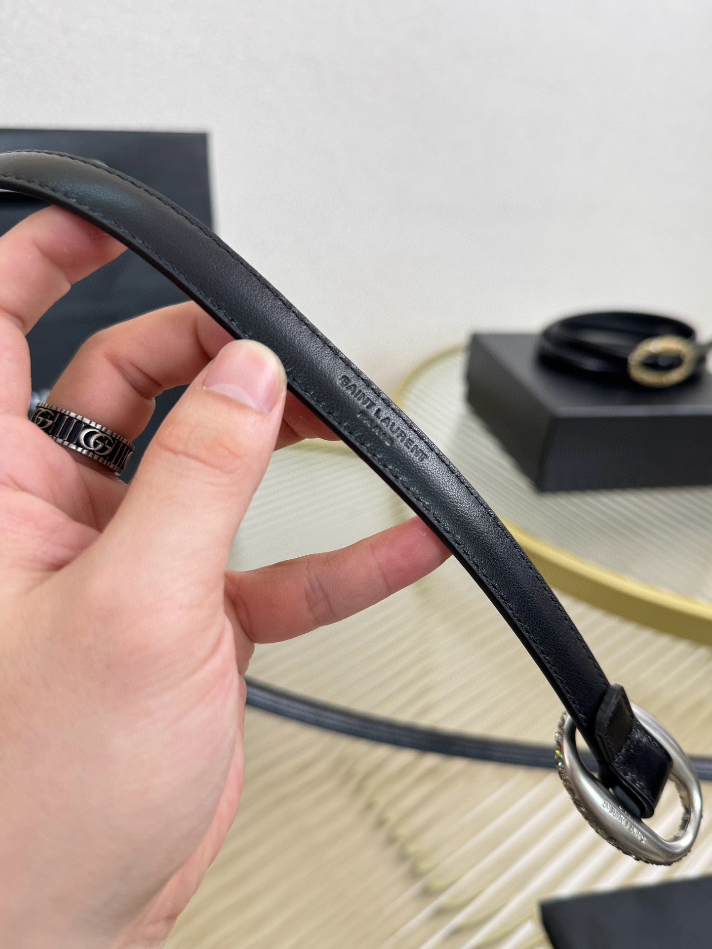 Saint Laurent Belt