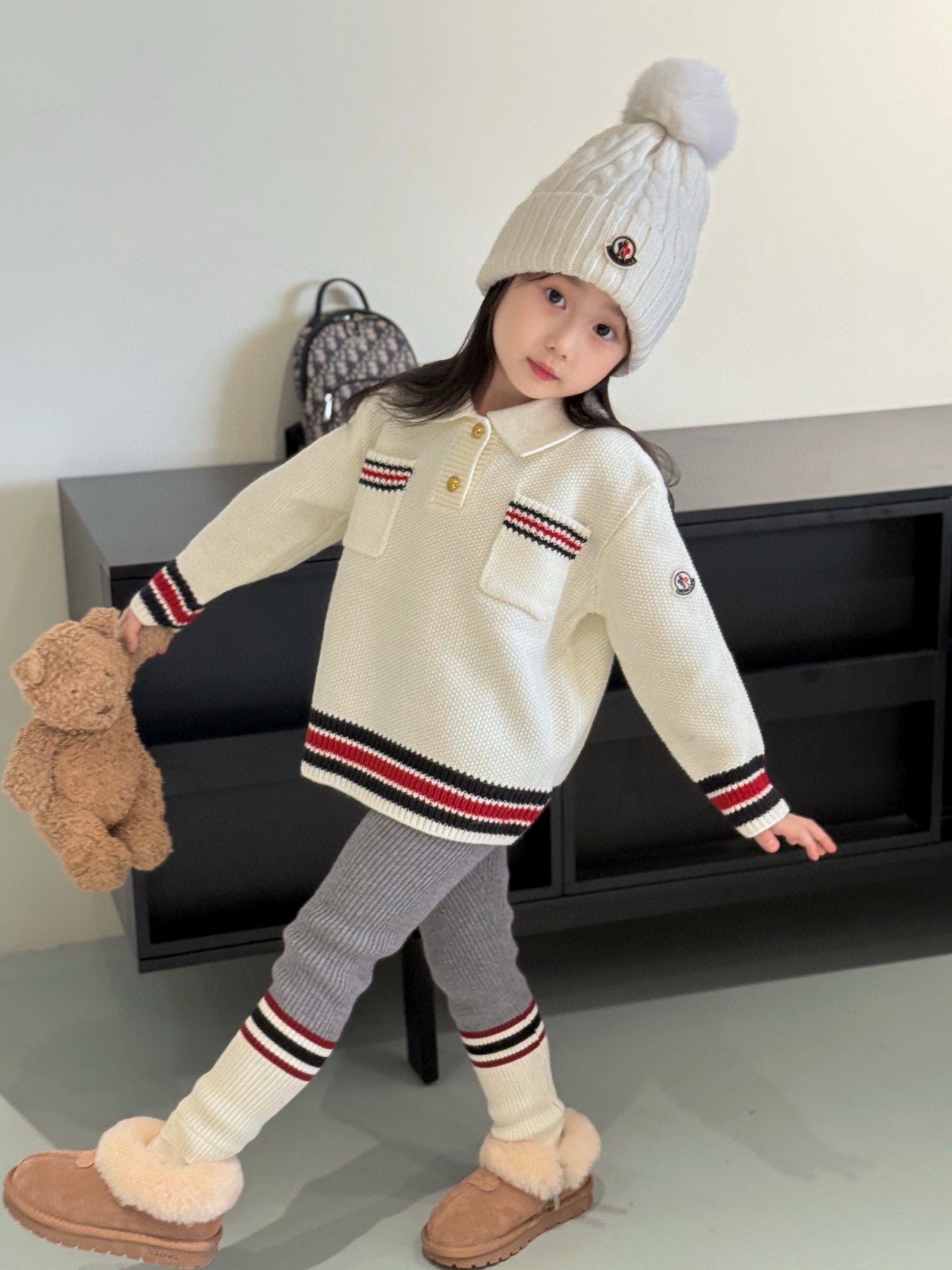 Moncler Polo/Long Pant Set