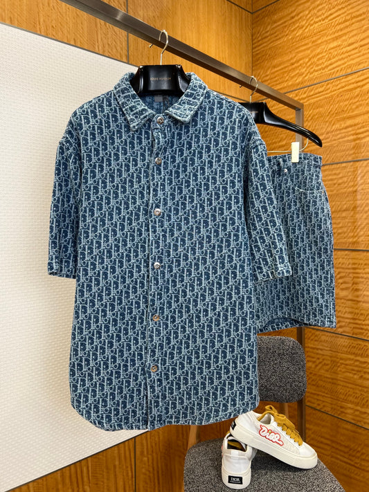 Dior Shirt/Short Pant Set