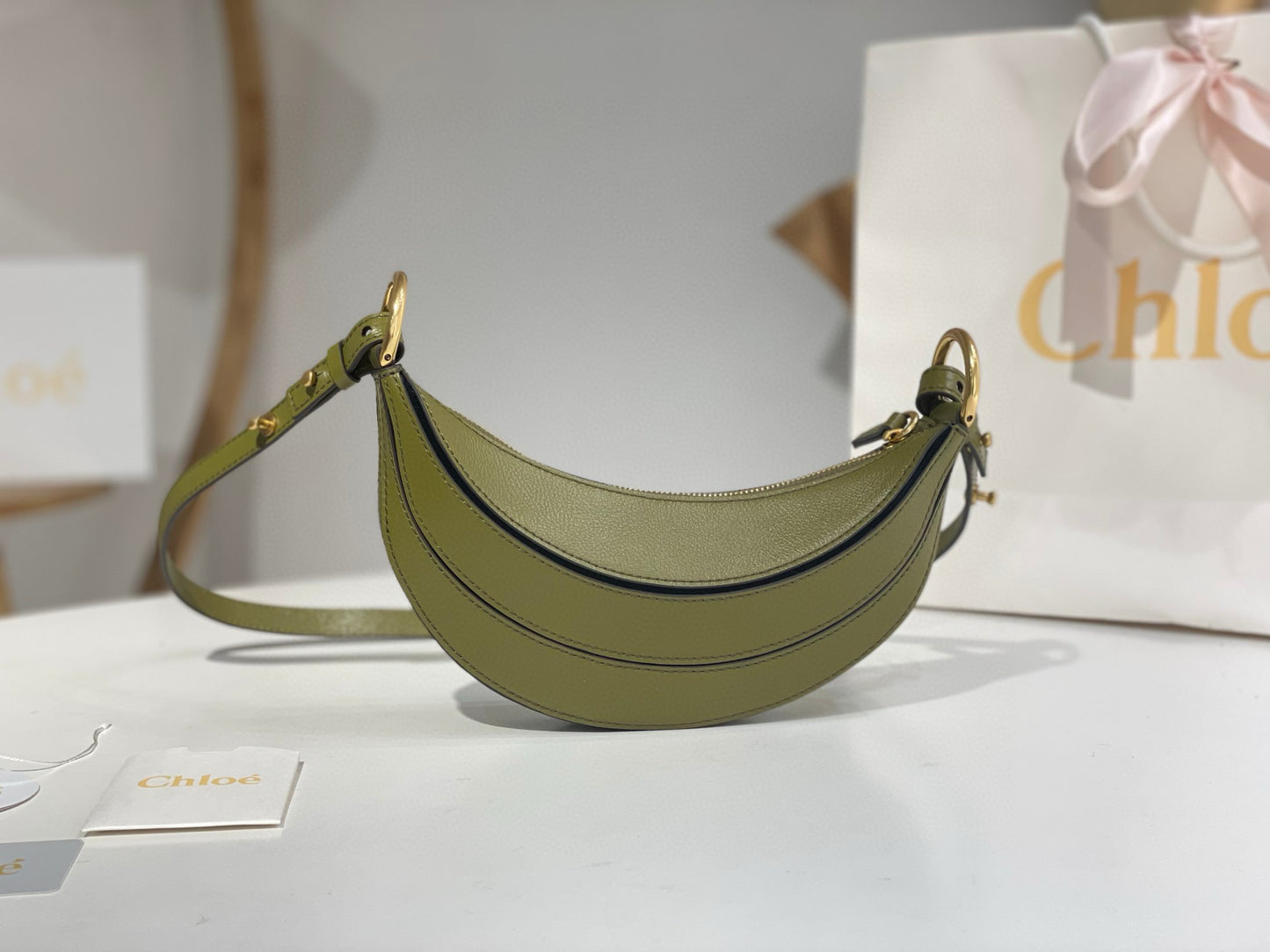 Chloe Banana Bag