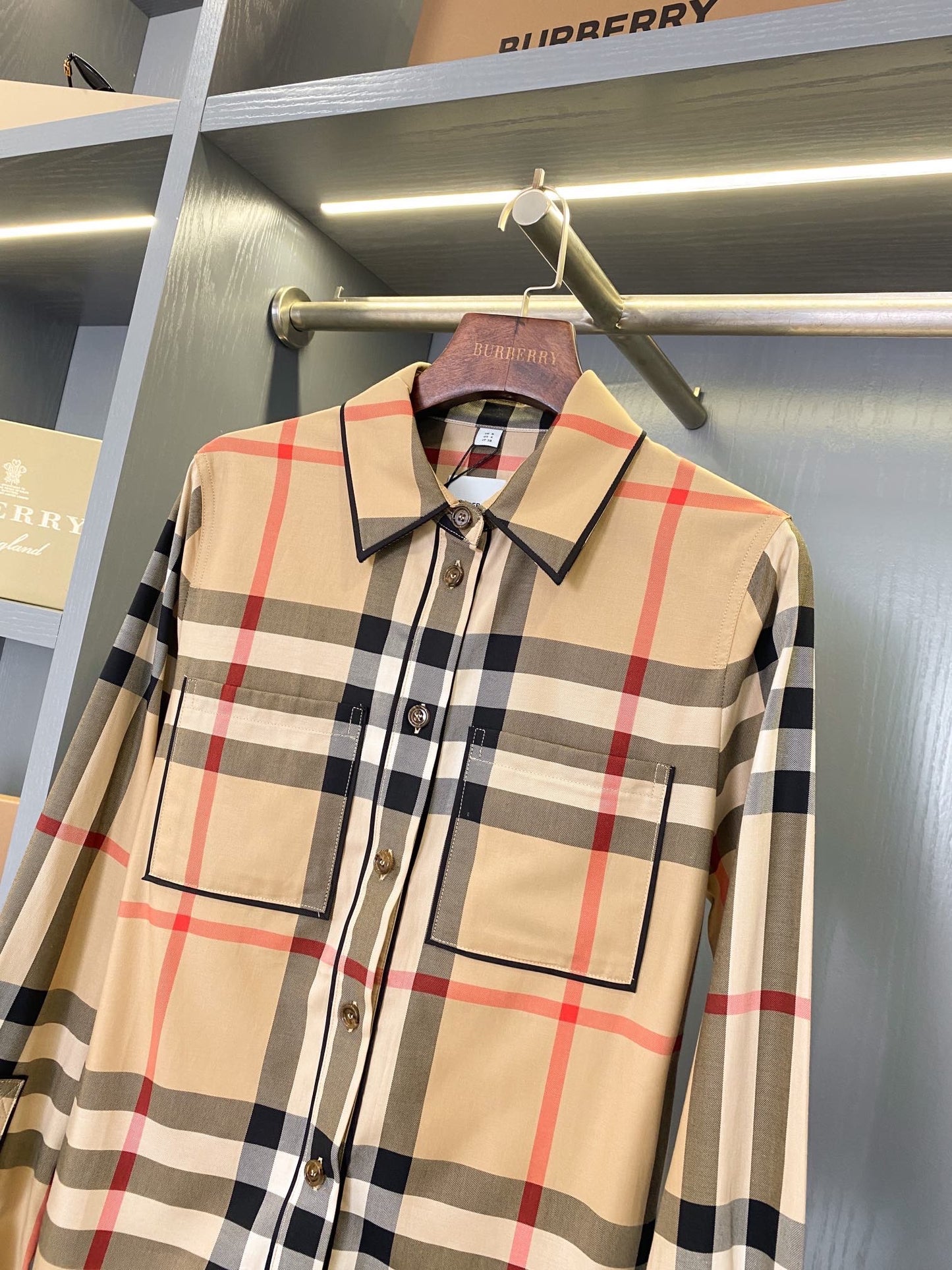 Camisa de manga larga de Burberry