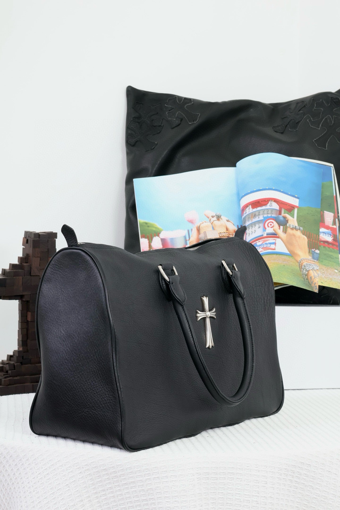 Chrome Hearts Cross Travel Bag