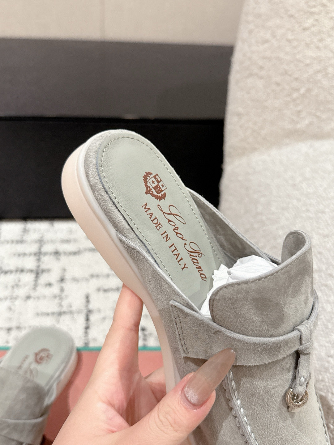 Loro Piana Sabot Loafers