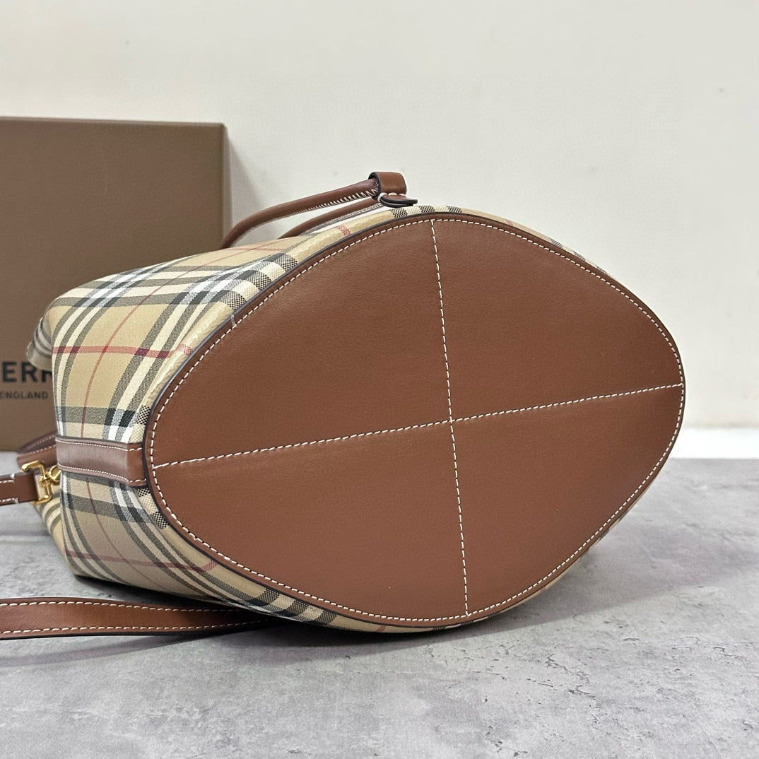 BBR Check Bucket Bag