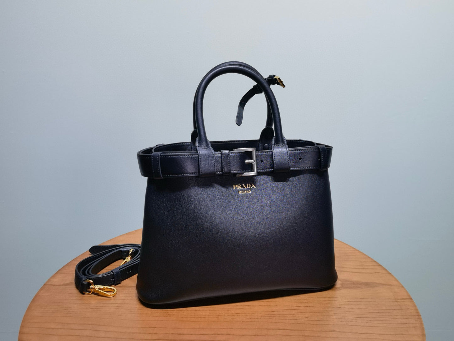 Prada Buckle Handbag