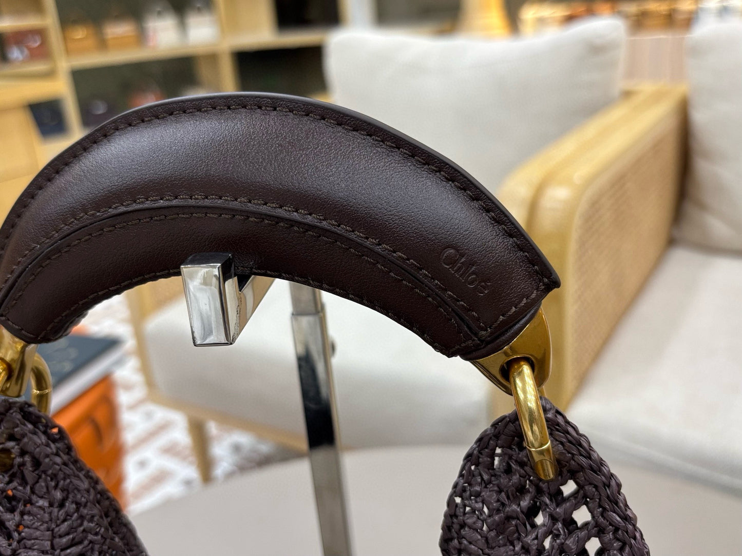 Chloe Summer Banana Hobo Bag