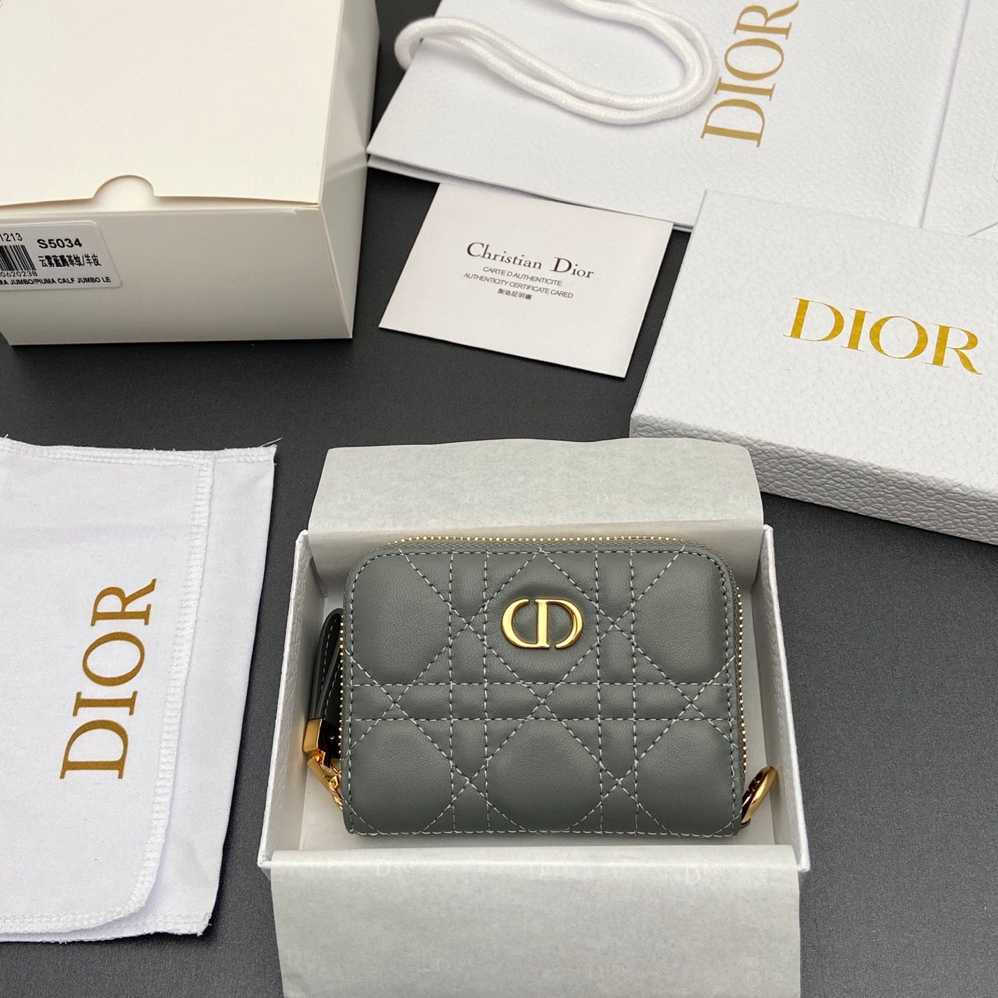 Dior Jolie Glycine Wallet
