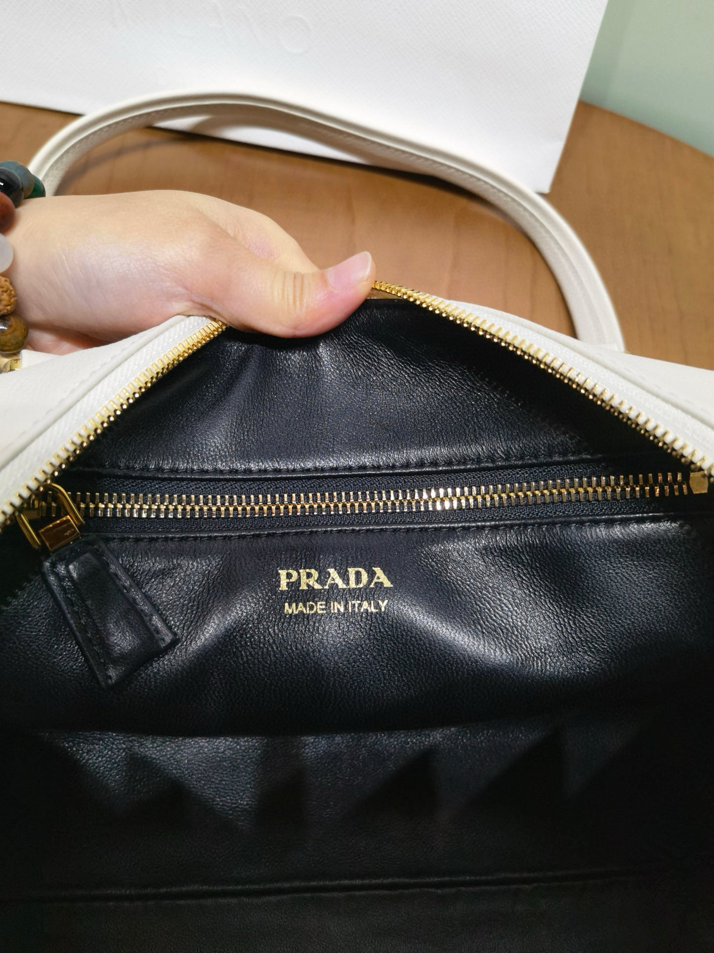 Prada Lock Shoulder Bag